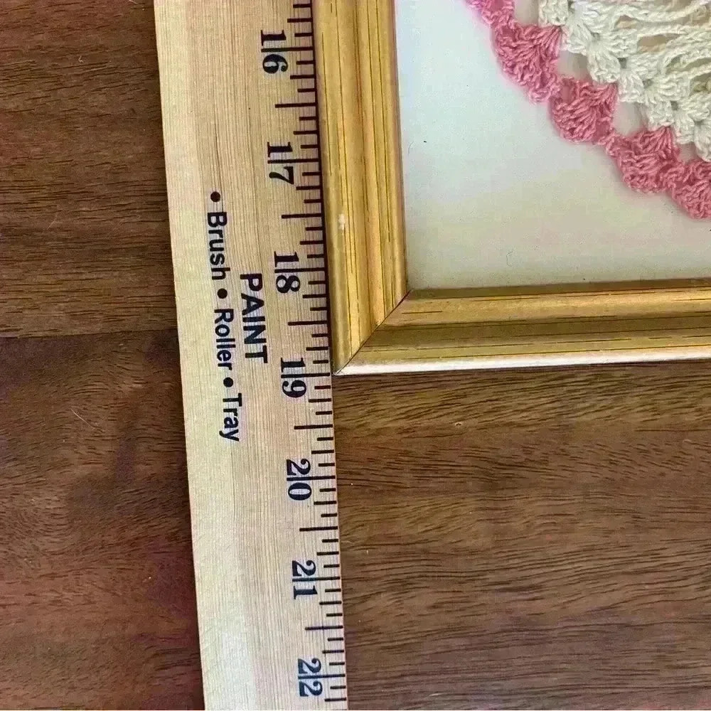Framed Handmade Doilies - Picture 6 of 7